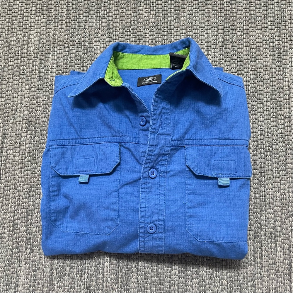 First Wave boy’s fishing shirt